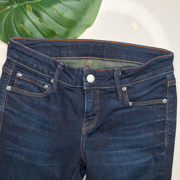 Aritzia Paradise Mine Low Rise Skinny Jeans 25 - Picture 4 of 13